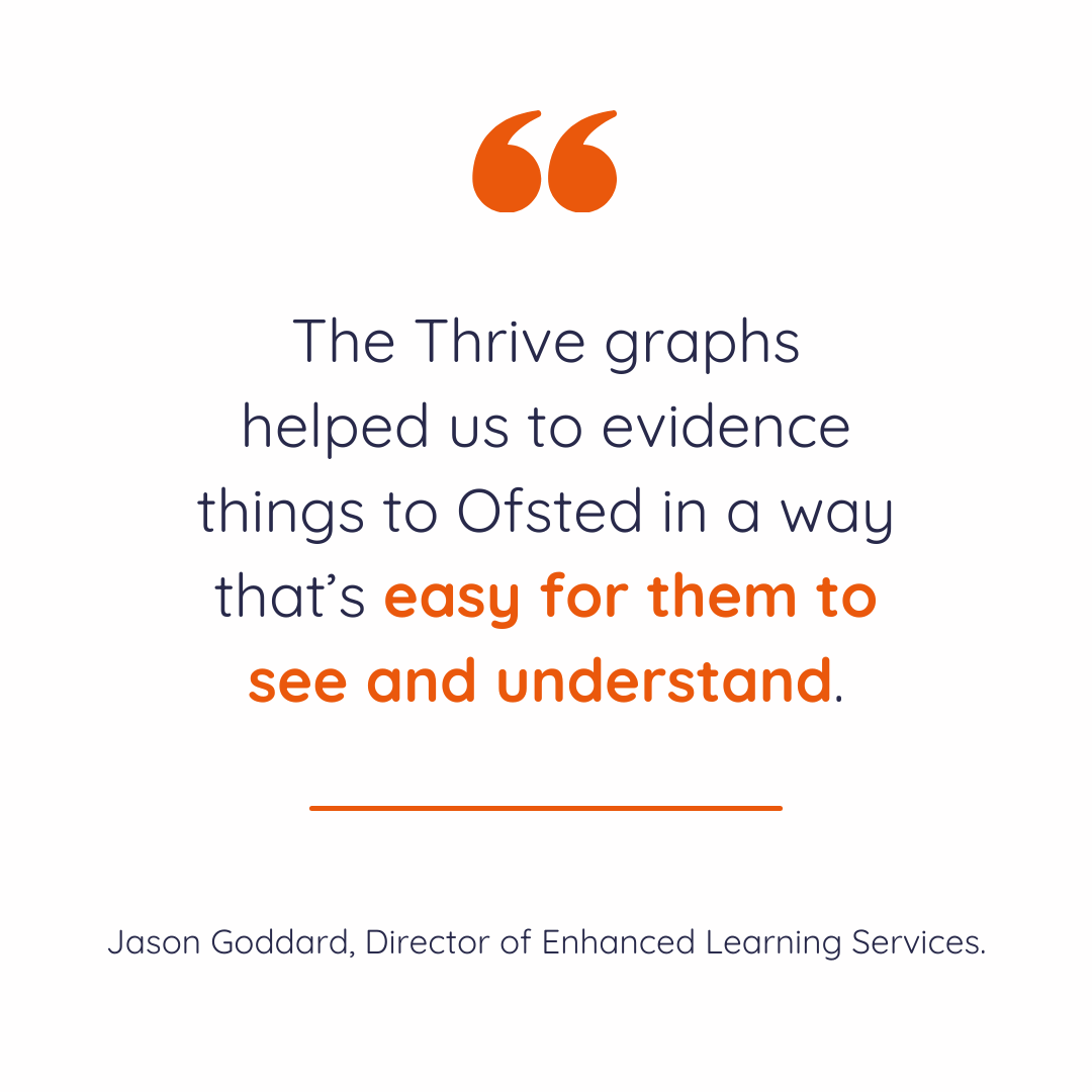 Quote from Jason Goddard, Director of Enhanced Learning Services.